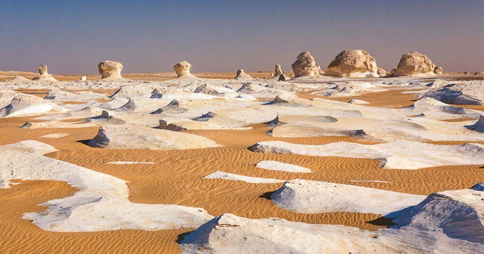 White desert